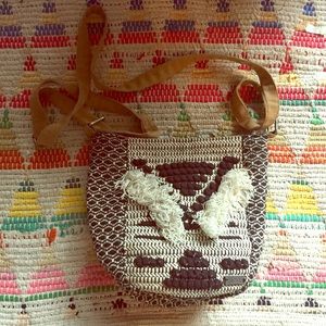 SOLD Small Boho Hobo Bag